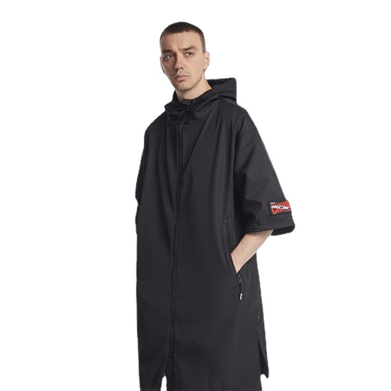 ChillBlimp Premium Waterproof Changing Robe — Post-Plunge Recovery Bathrobe
