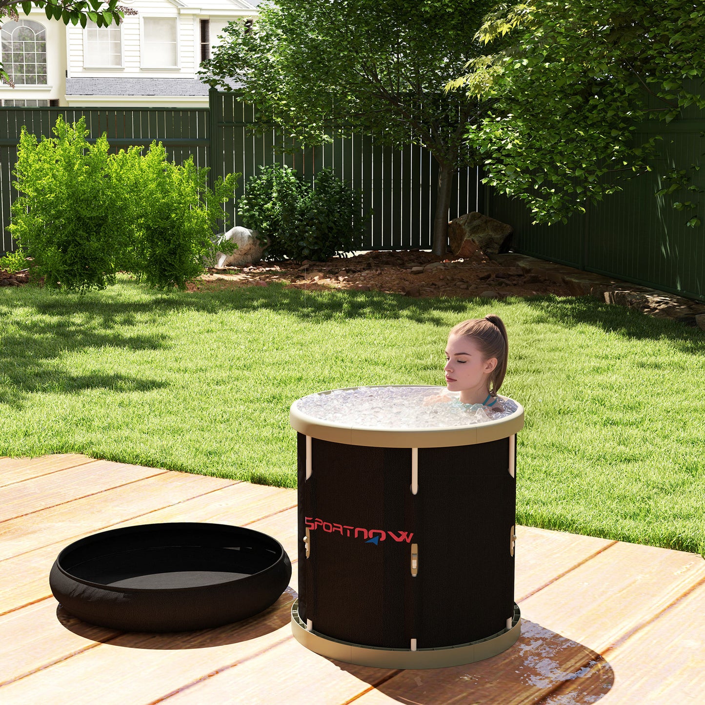 ChillBlimp Solo — Compact Inflatable Ice Bath | Entry-Level Cold Plunge