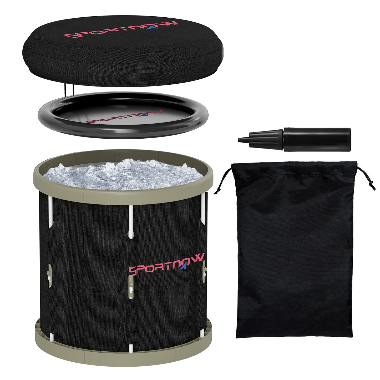 ChillBlimp Solo — Compact Inflatable Ice Bath | Entry-Level Cold Plunge